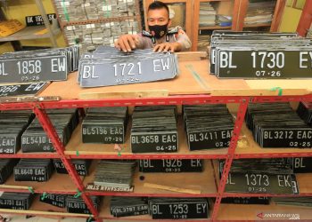 Arti huruf dan angka pada pelat nomor kendaraan di Indonesia