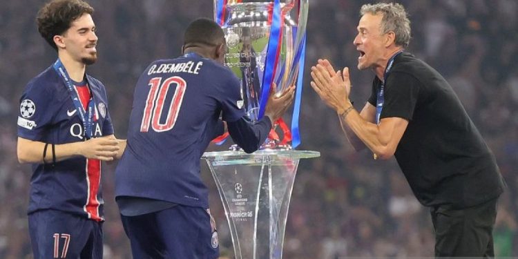 Daftar juara Liga Champions terbaru PSG pecahkan rekor 2024/25