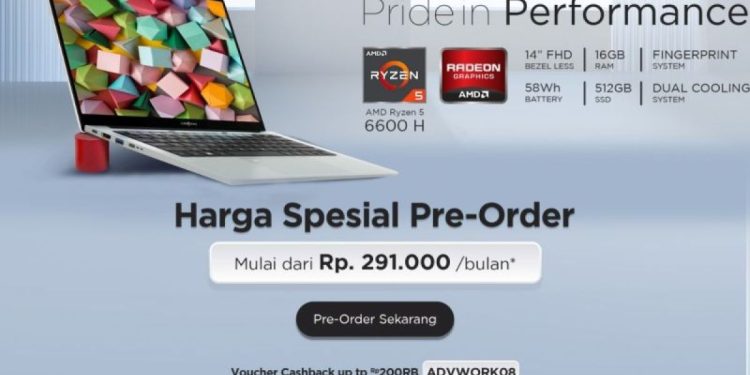 10 rekomendasi laptop siswa SMA 2025 dengan harga terjangkau