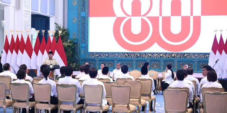 Tema HUT ke-80 RI: Bersatu Berdaulat untuk Rakyat Sejahtera dan Indonesia Maju