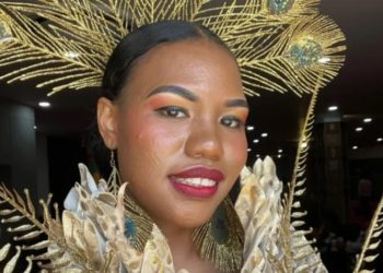 Merince Kogoya, finalis Miss Indonesia 2025 yang mengalami diskualifikasi