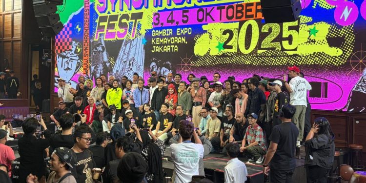Line up lengkap Synchronize Fest 2025 dengan 147 musisi terdaftar