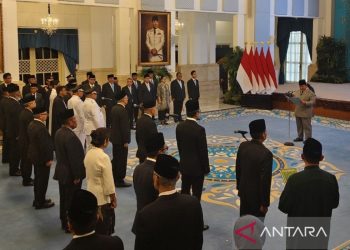 Daftar 25 pejabat dan 10 Dubes dilantik Prabowo Oktober 2025